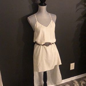 Sexy high low slip dress